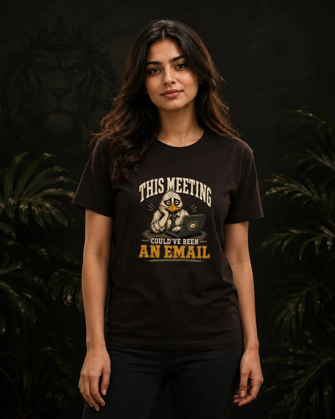 This Meeting Could’ve Been An Email Coffee Brown T-shirt